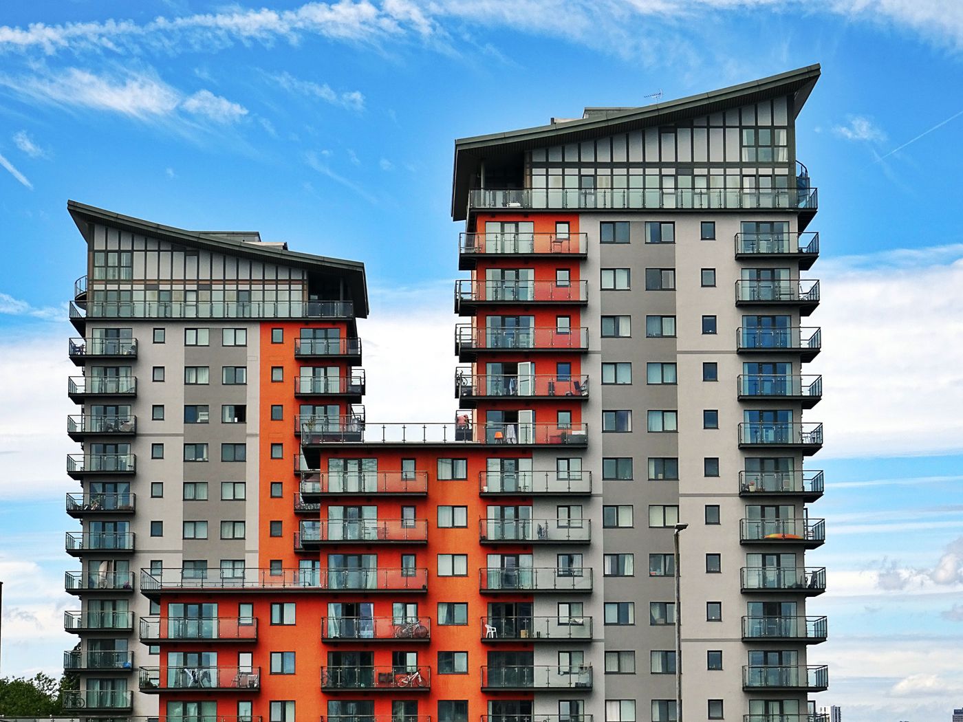 Modern housing complex in Argentina